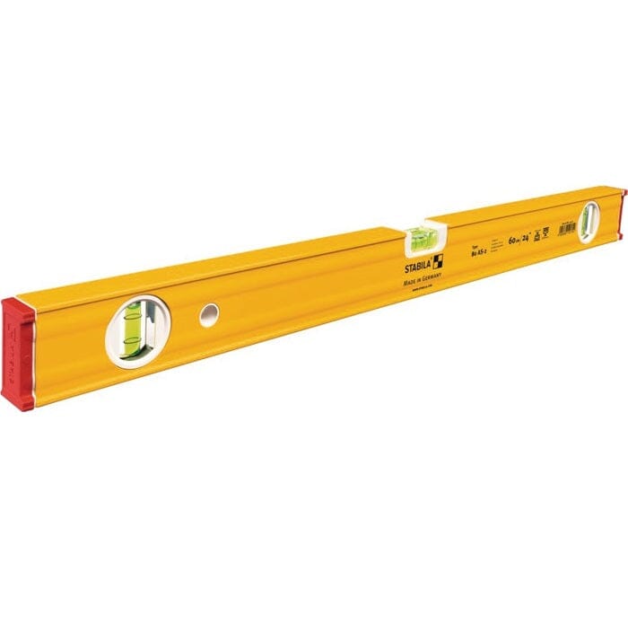 STABILA Wasserwaage 80 AS-2 Aluminium gelb ± 0,5 mm/m - werkzeug-online24