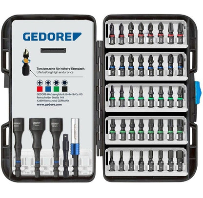 GEDORE Bitsortiment 666-045 45-teilig - werkzeug-online24