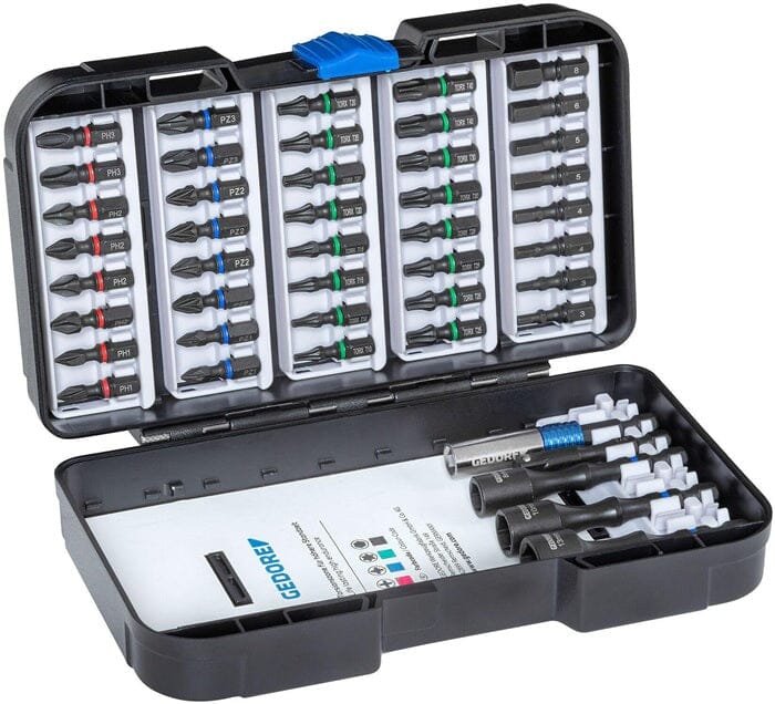 GEDORE Bitsortiment 666-045 45-teilig - werkzeug-online24
