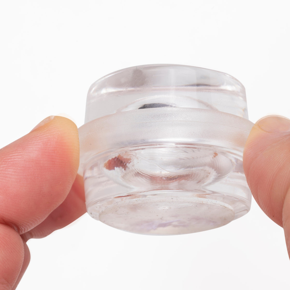 Emuca Türstopper selbstklebend Set 6 Stück, Bodentürstopper Kunststoff, Transparent - werkzeug-online24