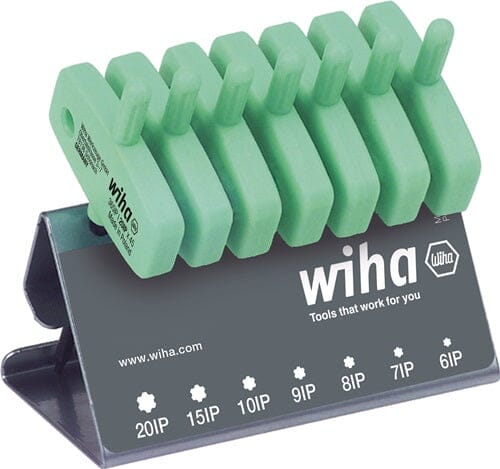 Wiha Schraubendrehersatz 365IP VB 6 IP - 20 IP mit Schlüsselgriff 7-teilig - werkzeug-online24
