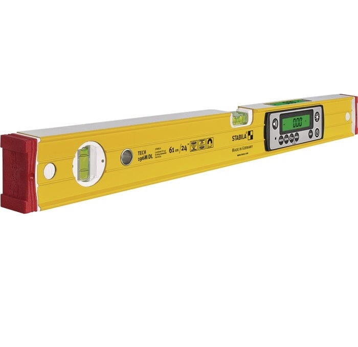 STABILA Elektronikwasserwaage TECH 196M DL Aluminium gelb ± 0,5 mm/m ± 0,5 mm/m - werkzeug-online24