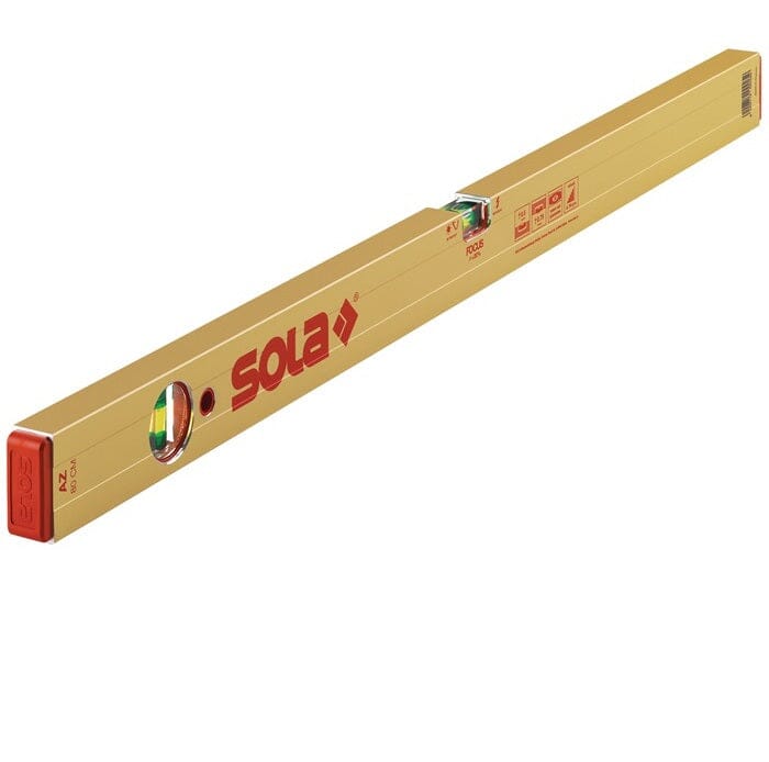 SOLA Wasserwaage AZ Aluminium gold 0,5 mm/m - werkzeug-online24