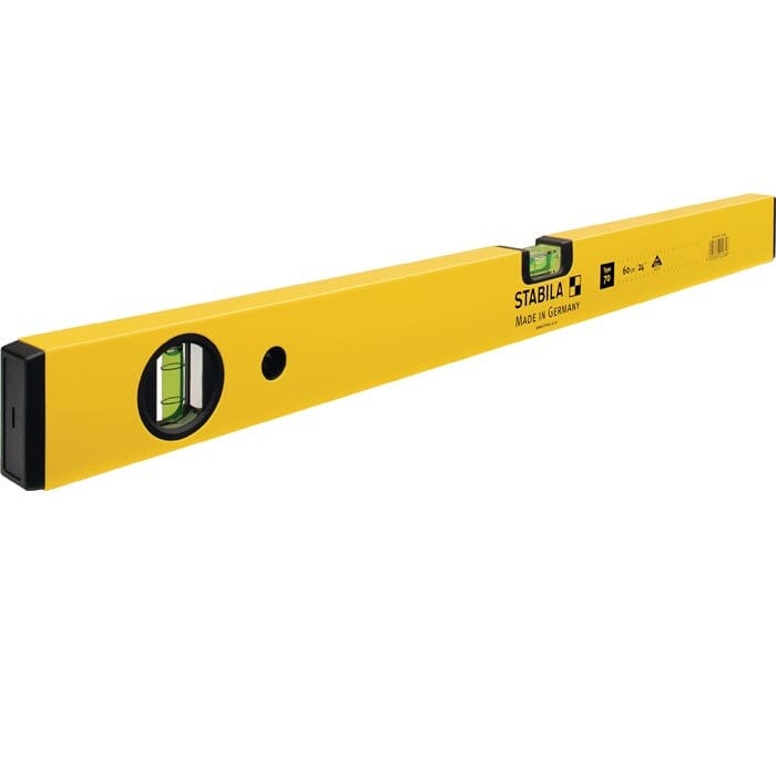 STABILA Wasserwaage 70 Aluminium gelb ± 0,5 mm/m - werkzeug-online24
