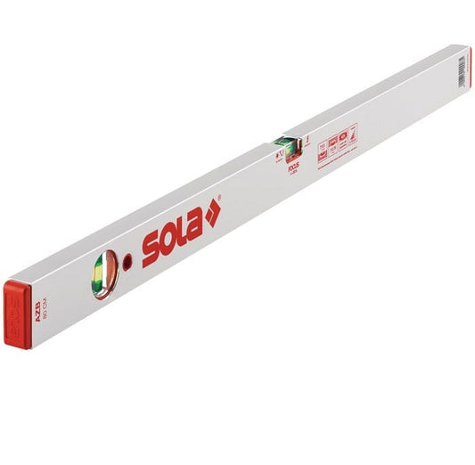 SOLA Wasserwaage AZB Aluminium silber 0,5 mm/m 0,50 mm/m - werkzeug-online24