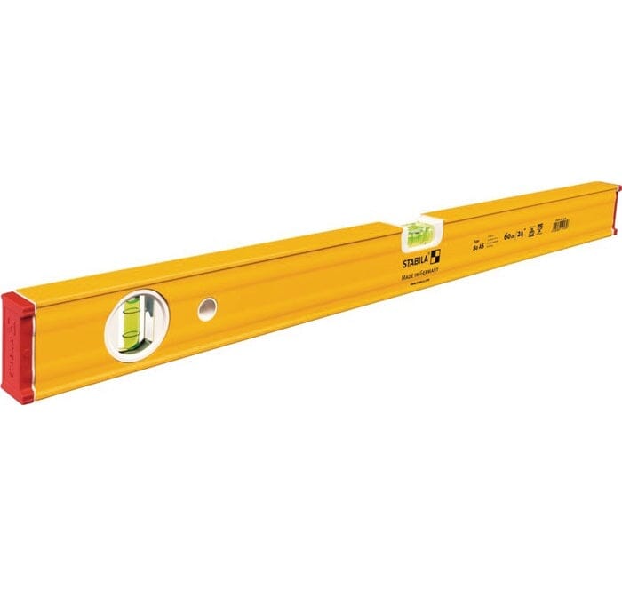 STABILA Wasserwaage 80 AS Aluminium gelb ± 0,5 mm/m - werkzeug-online24
