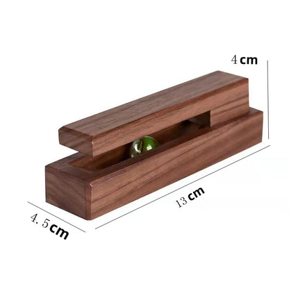 Handtuchhalter selbstklebend Nussbaum Buche, Wandhaken Bad Holz - werkzeug-online24