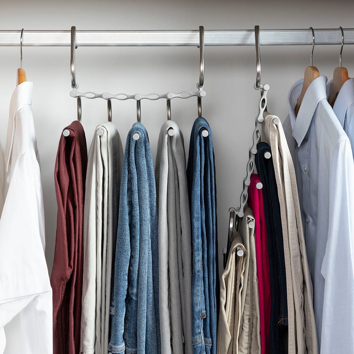 Mehrfachbügel 5-in-1 für Hosen Havser InnovaGoods - werkzeug-online24