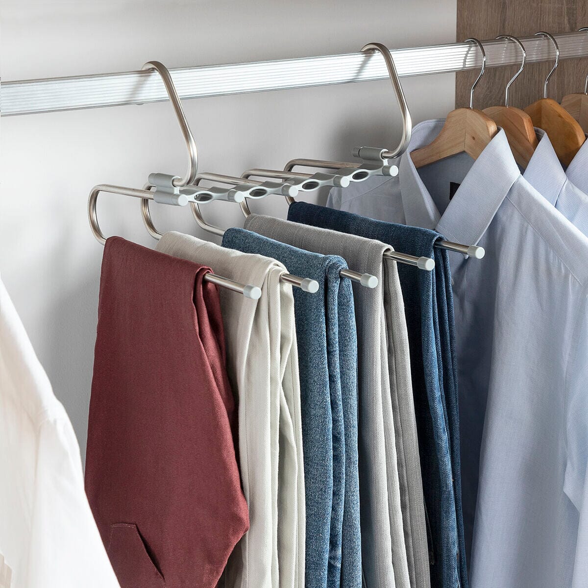 Mehrfachbügel 5-in-1 für Hosen Havser InnovaGoods - werkzeug-online24