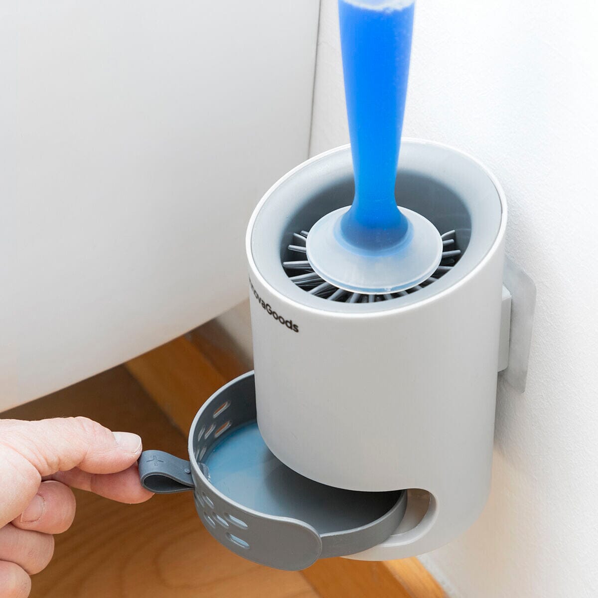 Toilettenbürste mit Seifenspender Bruilet InnovaGoods - werkzeug-online24