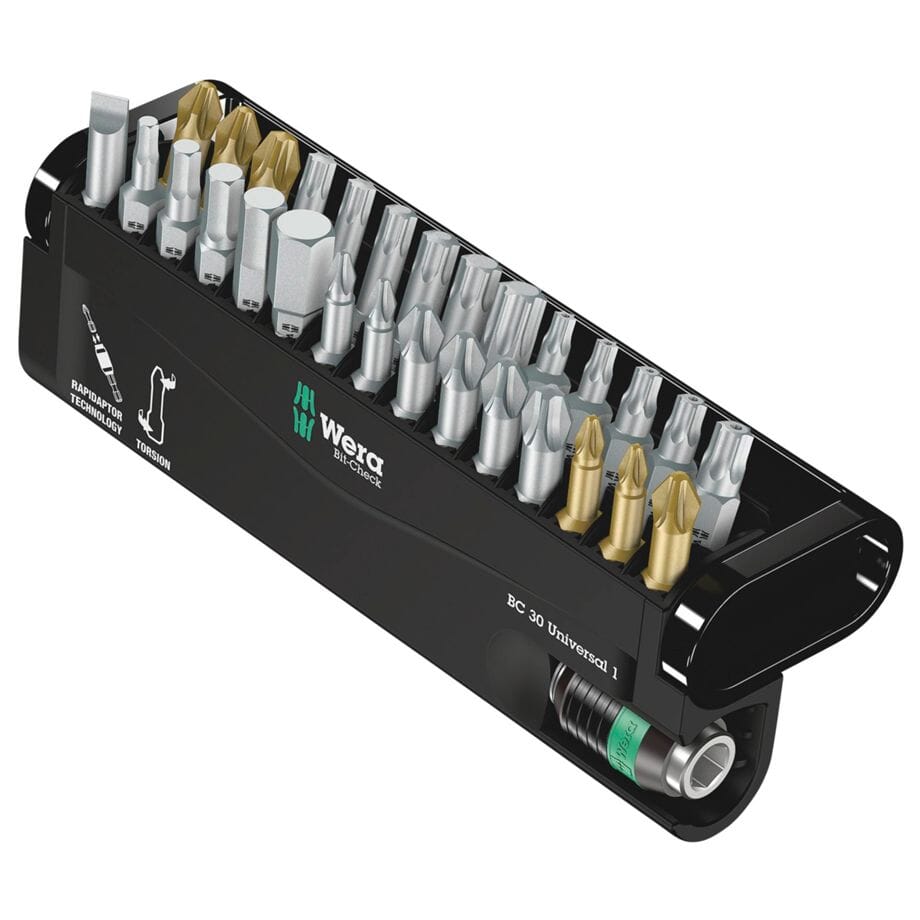 WERA Bitsortiment Bit-Check 30 Universal 1 30-teilig - 056440 - werkzeug-online24