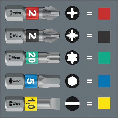 Wera Kraftform Kompakt 100, 52-teilig - 057460 - werkzeug-online24