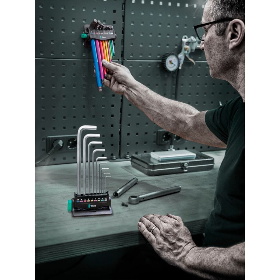 WERA Winkelschraubendrehersatz 950/9 Hex-Plus Multicolour 3 - werkzeug-online24