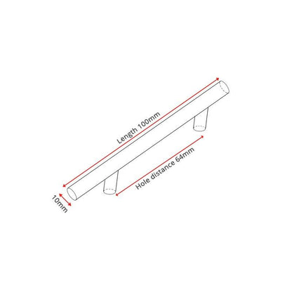 Schrankgriffe, Möbelgriffe Edelstahl 50mm-600mm - werkzeug-online24