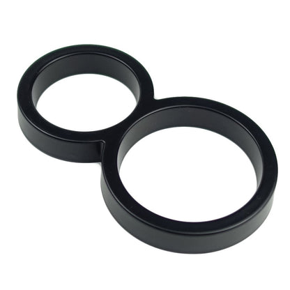 Hausnummer aus Metall schwarz - Höhe 125 mm - werkzeug-online24