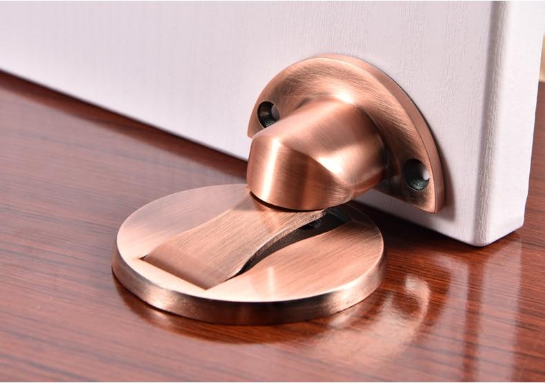 Magnetischer Türstopper selbstklebend oder Bohren Edelstahl - werkzeug-online24