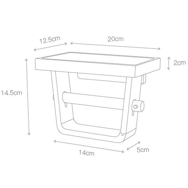 Toilettenpapierhalter Design Holz - werkzeug-online24