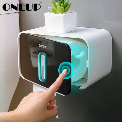 ONEUP Toilettenpapierhalter Box, verschiedene Farben - werkzeug-online24