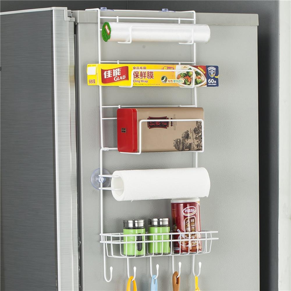 Hängeregal für Kühlschrank, Gerätehalter, Küchenrollenhalter - werkzeug-online24