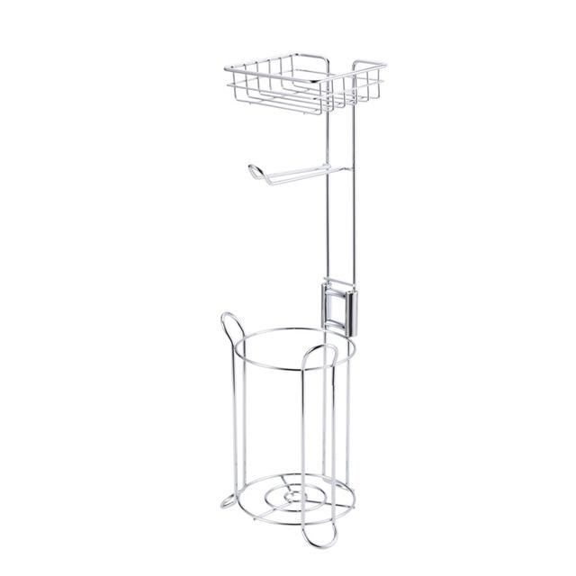 Toilettenpapierhalter Edelstahl, stehend - werkzeug-online24