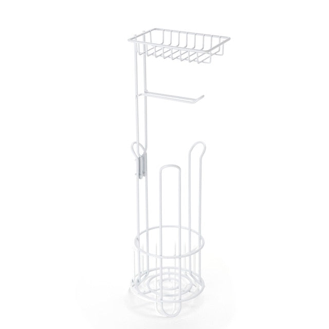 Toilettenpapierhalter Edelstahl, stehend - werkzeug-online24