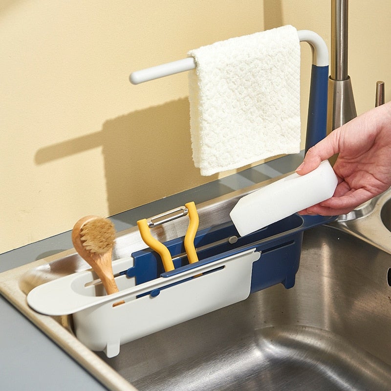 Spülbecken Organizer verstellbar zwischen 23,5cm-40cm - werkzeug-online24