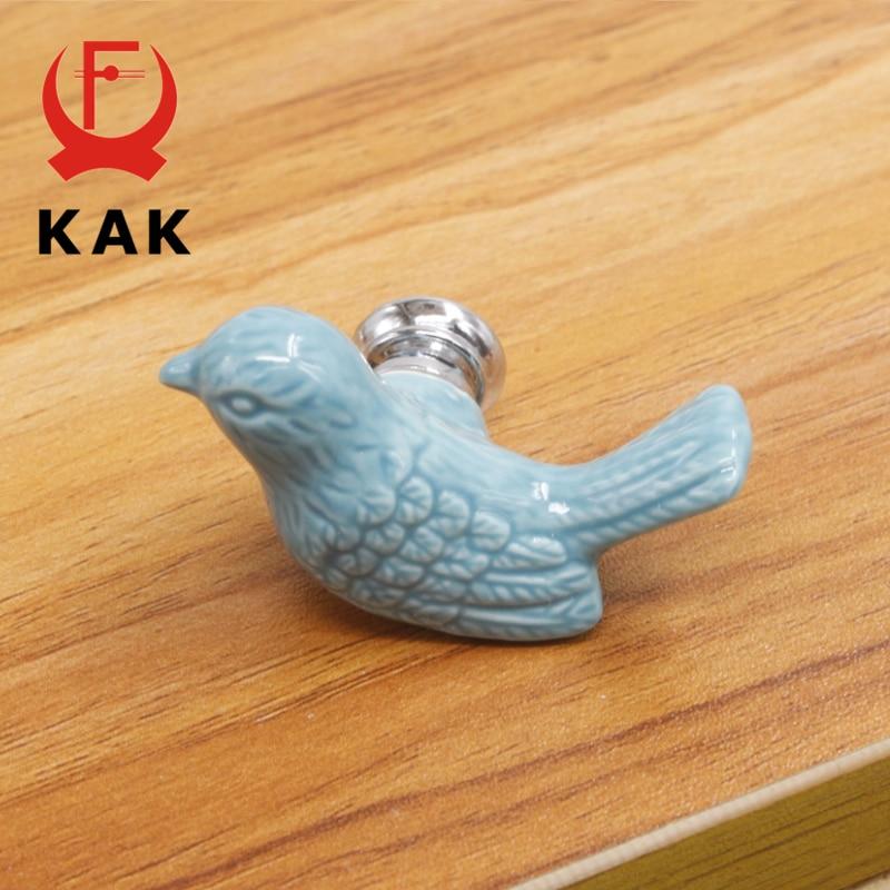 Möbelknöpfe, Schrankknöpfe, Keramik Design Vogel - werkzeug-online24